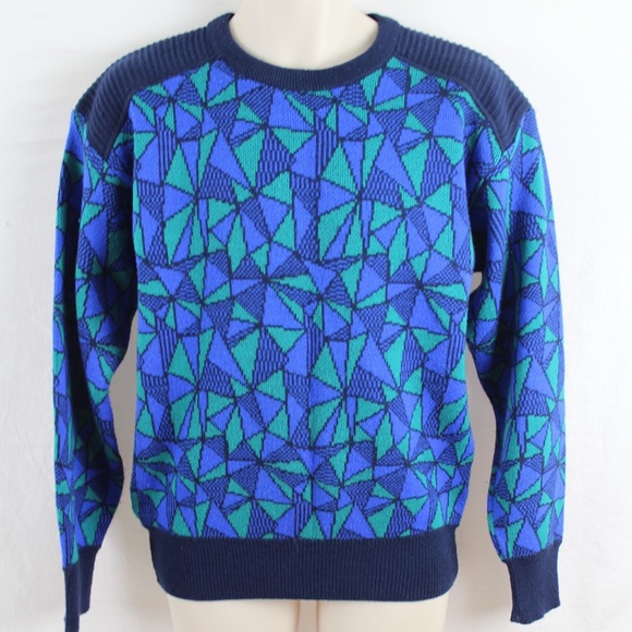 Vintage Sweaters - SOLD. Vintage 80s Ski Pullover Sweater Meister Men